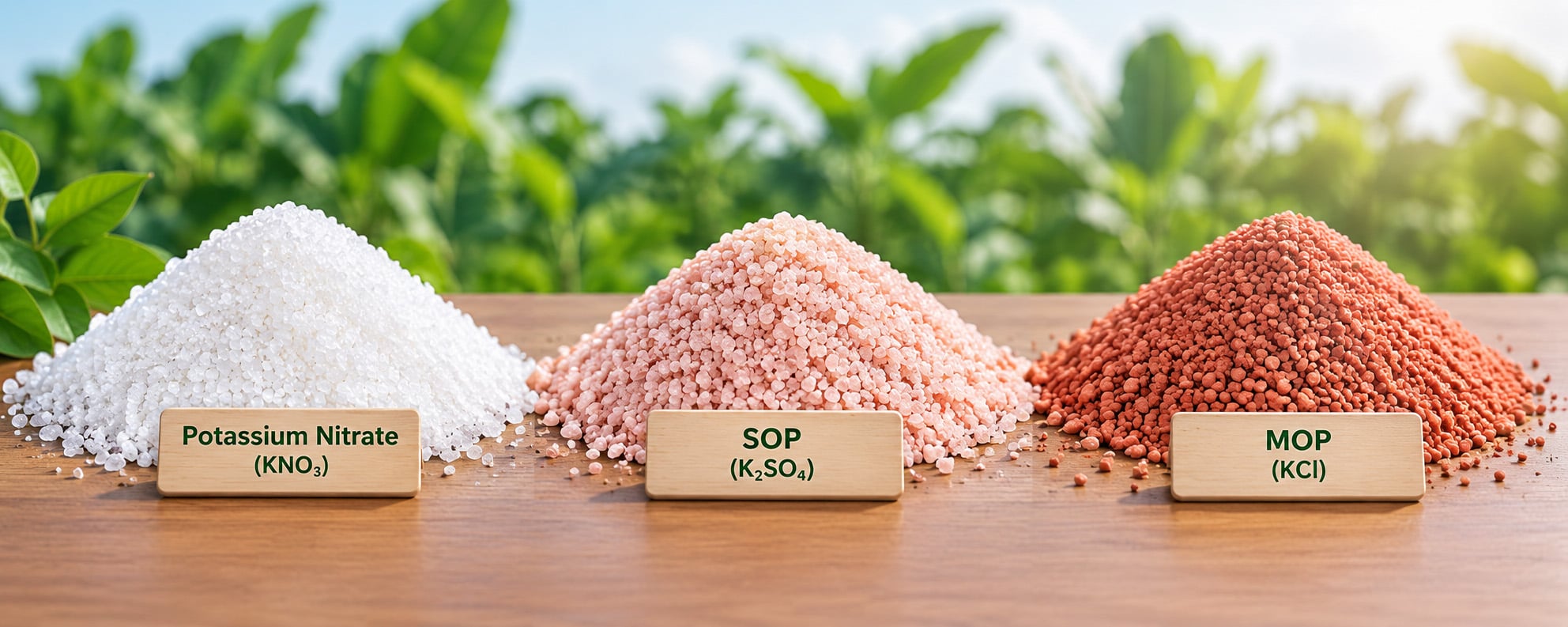 Potassium Fertilizer: Roles, Sources and Deficiency Signs