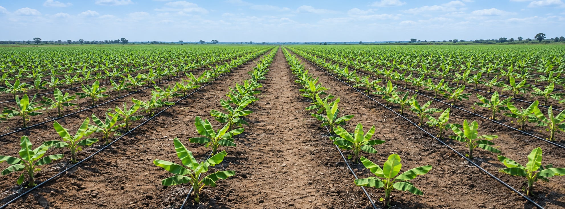 Water-Soluble Fertilizer for Banana: How to Choose Grades for Fertigation
