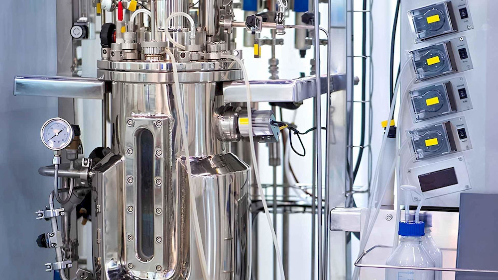 Microbial fermentation uses beneficial microorganisms to break down complex organic biomass